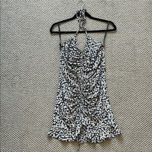 Floral Halter Dress